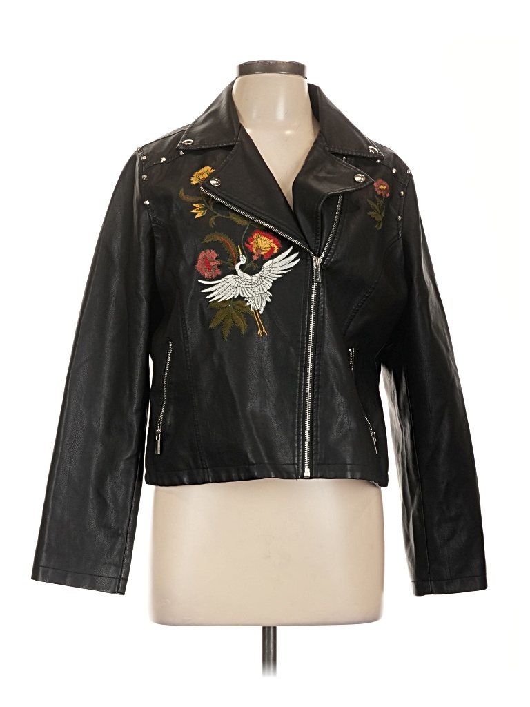 Pre-owned Assorted Brands Jacket In Black