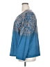NORACORA Blue Long Sleeve Blouse Size XXL - photo 5