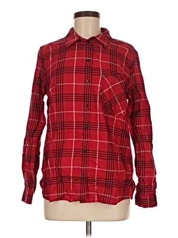 Divided by H&M Long Sleeve Button-Down Shirt (view 1)