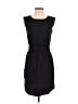 Theory Solid Black Casual Dress Size 00 - 0 - photo 1