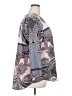 Talbots Paisley Gray Long Sleeve Blouse Size 2X - photo 4