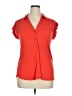Rendezvous Red Short Sleeve Blouse Size XL (estimated) - photo 1