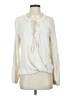Mystree Ivory Long Sleeve Blouse Size S - photo 1