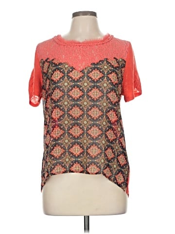 Miss Me Short Sleeve Blouse (view 1)