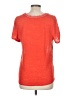 Miss Me 100% Polyester Orange Short Sleeve Blouse Size M - photo 2