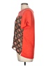 Miss Me 100% Polyester Orange Short Sleeve Blouse Size M - photo 5