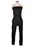 Brooklyn Karma Solid Black Jumpsuit Size S - photo 1