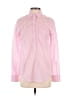 J.Crew Stripes Pink Long Sleeve Blouse Size 0 - photo 1