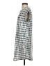 dalia Houndstooth Gray Casual Dress Size S - photo 5