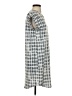 dalia Houndstooth Gray Casual Dress Size S - photo 4
