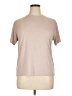 Unbranded 100% Polyester Solid Tan Short Sleeve Turtleneck Size 0X - photo 1