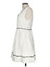 Wolven Ivory Cocktail Dress Size L - photo 5