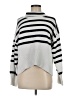 A New Day Stripes Silver Turtleneck Sweater Size M - photo 1