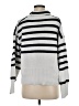 A New Day Stripes Silver Turtleneck Sweater Size M - photo 2