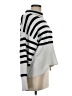 A New Day Stripes Silver Turtleneck Sweater Size M - photo 4