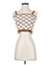 Hazel Brown Sleeveless Top Size XS - photo 1