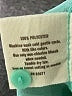Decree 100% Polyester Color Block Green Long Sleeve Blouse Size L - photo 8