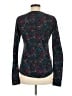Assorted Brands Floral Teal Blue Pullover Sweater Size M - photo 2