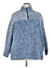 CoffeeShop 100% Polyester Blue Pullover Sweater Size 2X - photo 1
