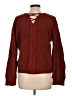 No Boundaries 100% Acrylic Burgundy Pullover Sweater Size L - photo 2