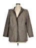 Escada Solid Brown Gray Blazer Size EU 46 / US 16 - photo 1