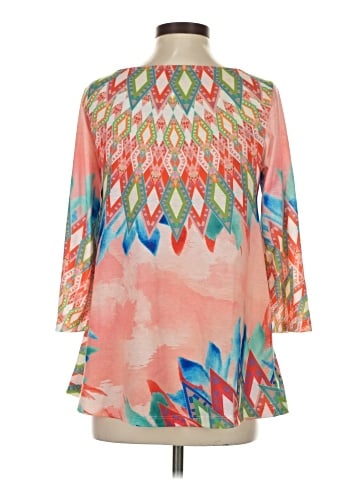 Boho Chic 3/4 Sleeve Blouse (view 2)