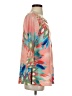 Boho Chic Pink Orange 3/4 Sleeve Blouse Size S - photo 4