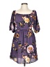 Miami Floral Purple Casual Dress Size S - photo 1
