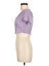 Shein Purple Short Sleeve Top Size M - photo 5