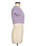 Shein Purple Short Sleeve Top Size M - photo 4
