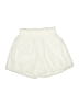 Cider Metallic Ivory Shorts Size S - photo 1