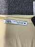 Zara Metallic Ivory Long Sleeve Blouse Size XS - photo 7
