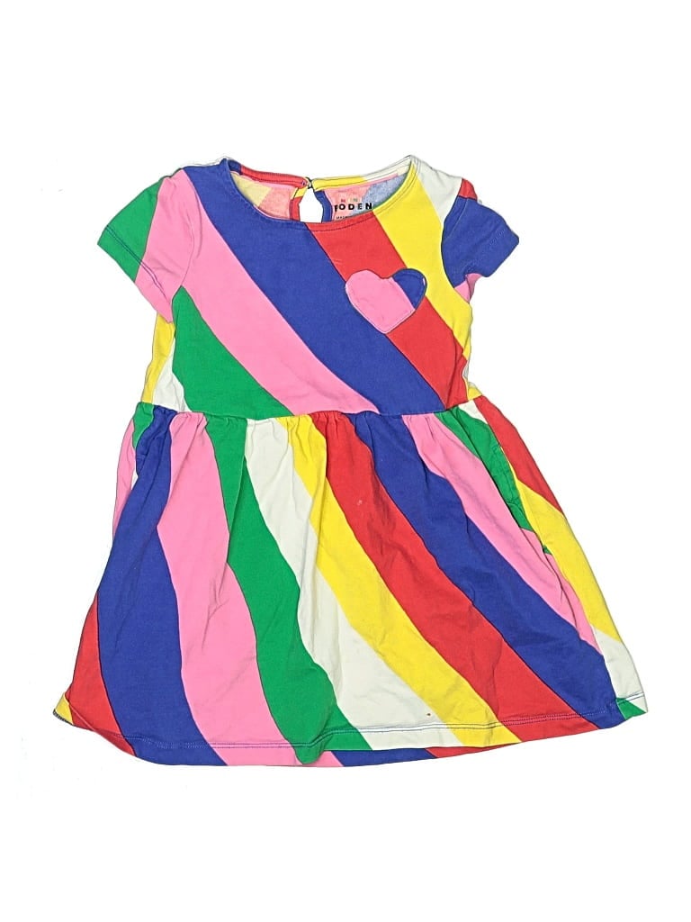 Pre-owned Mini Boden Kids' Dress In Pink