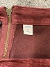Old Navy 100% Polyester Burgundy Casual Skirt Size 10 - photo 3