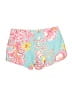 Lilly Pulitzer 100% Cotton Floral Teal Shorts Size 00 - photo 2