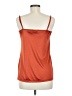 Cato 100% Polyester Orange Sleeveless Top Size M - photo 2