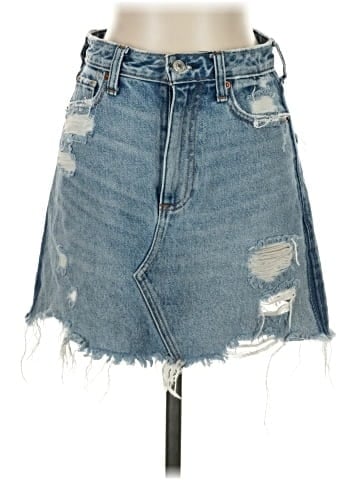 Abercrombie & Fitch Denim Skirt (view 1)