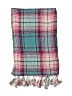Unbranded Plaid Teal Blue Scarf One size - photo 2