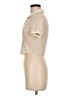 Shein Ivory Short Sleeve Turtleneck Size 6 - photo 5