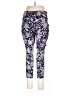 J.Jill Floral Blue Active Pants Size L - photo 2