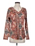 Unbranded Orange Long Sleeve Blouse Size S - photo 1