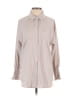 Assorted Brands Stripes Tan Long Sleeve Button-Down Shirt Size S - photo 1