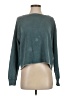 Love Vintage 100% Cotton Teal Pullover Sweater Size S - photo 1