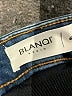 Blanqi Solid Blue Jeans Size 6 - photo 3