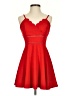 Trixxi Hearts Red Cocktail Dress Size S - photo 1
