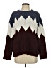 Xhilaration 100% Polyester Chevron-herringbone Burgundy Pullover Sweater Size S - photo 1
