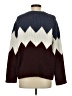 Xhilaration 100% Polyester Chevron-herringbone Burgundy Pullover Sweater Size S - photo 2