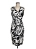 Relativity Graphic Gray Cocktail Dress Size M - photo 1