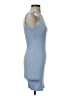 Sincerely Jules 100% Polyester Solid Blue Cocktail Dress Size XS - photo 4