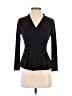 Ann Taylor Black Long Sleeve Blouse Size XXS - photo 1